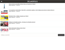 Tablet Screenshot of delanopolis.fr